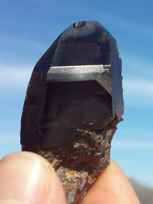 Dark Smoky Quartz Crystal!