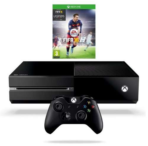 XBOX ONE 500GB (AS NEW) FULLY BOXED + NEW FIFA 16 LEGENDS SEALED