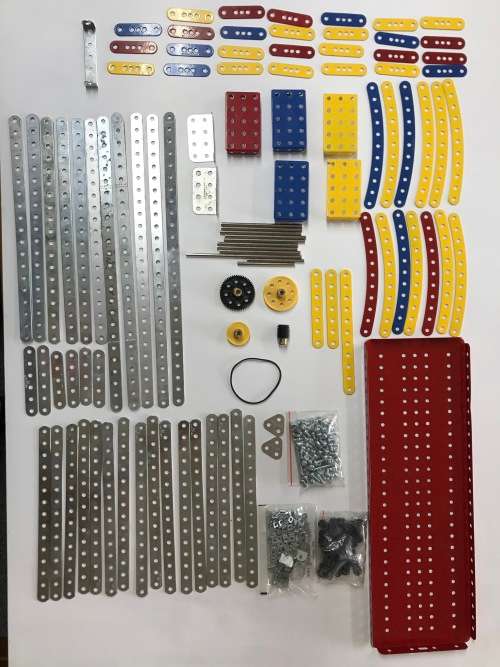 Meccano Fun Fair Set In Tin Box