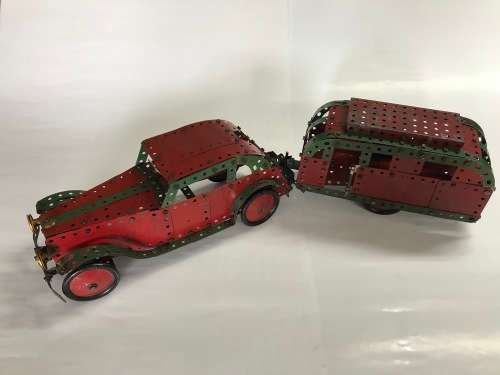 Meccano Car And Caravan