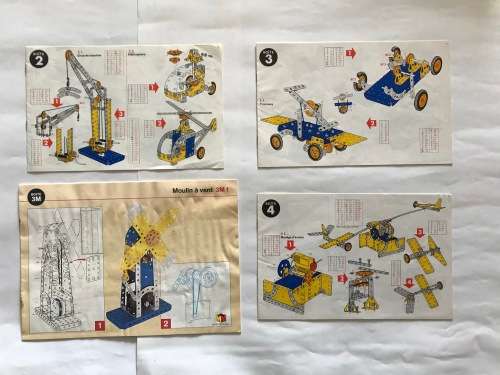 French Meccano Set 4m