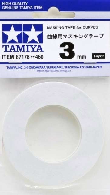 Masking Tape for Curves 3mm