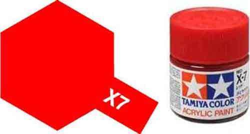X-7 Red - Gloss - Acrylic Paint.