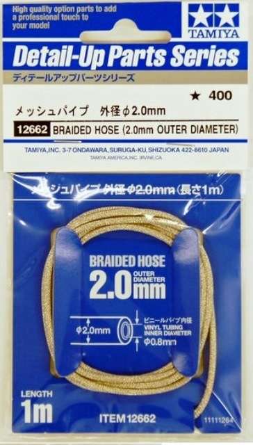 Braided Hose - 2mm Outer Diameter