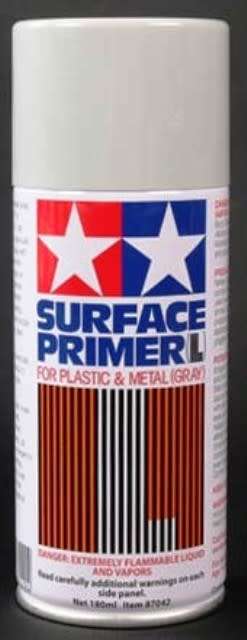 Surface Primer (L) For Plastic & Metal (Gray)