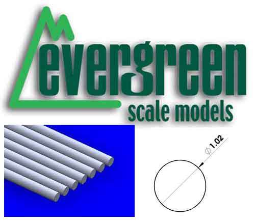 Rod Dia 1.0mm (10 Pieces Per Pack) #211