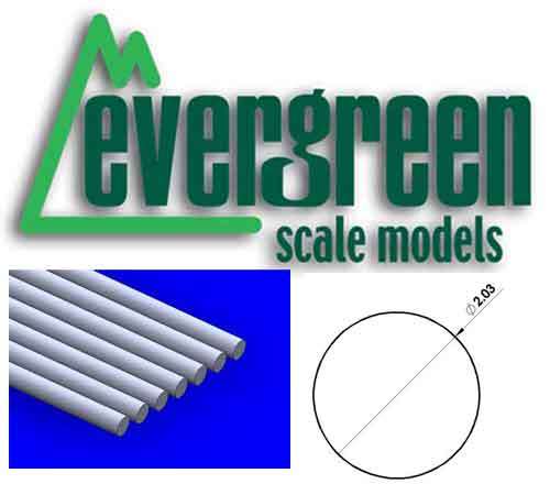 Rod Dia 2.0mm (6 Pieces Per Pack) #212