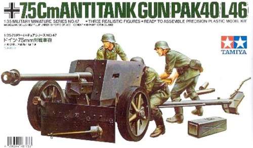 German 7.5cm Anti-Tank Gun (Pak40/L46)