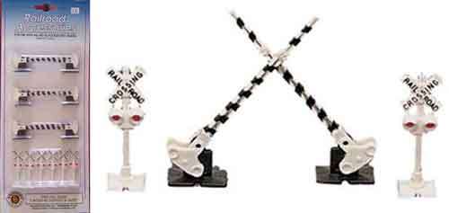 HO Crossing Signals W/Gates - Scale 1/87 By Bachmann.
