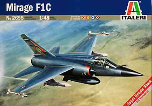 Mirage F1C - Scale 1/48 By Italeri.