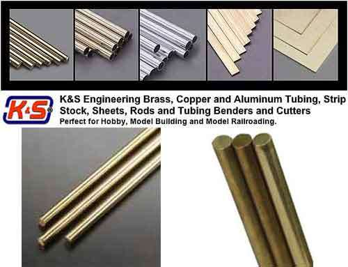 Dia 2.50mm Solid Brass Rod - L = 304,8mm