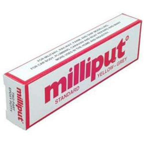 2 Part Epoxy Filler - Standard Yellow-Grey - 113.4g By Milliput.