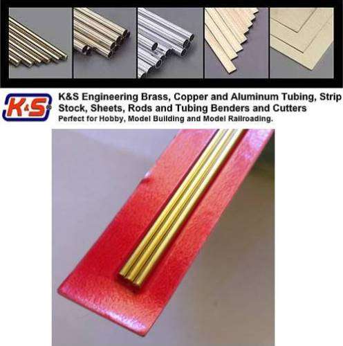 Dia 1.57mm Solid Brass Rod