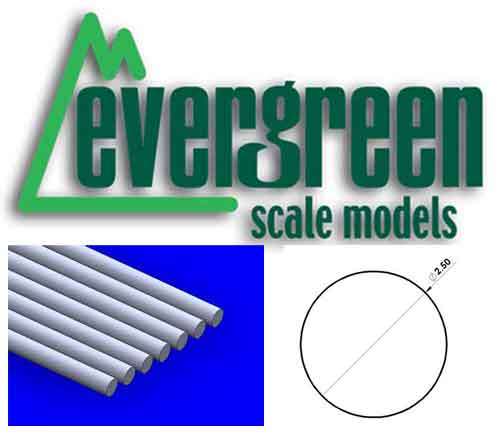 Rod Dia Â2.54mm (5 Pieces) #213