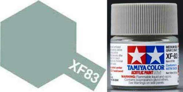 XF-83 Meduim Sea Grey 2 (RAF) - Matt - Mini Acrylic Paint