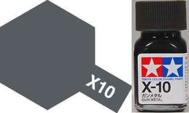 X-10 Gun Metal - Gloss - Enamel Paint