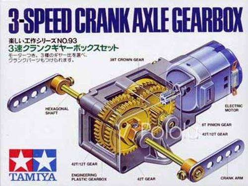 3-Speed Crank Axle Gearbox