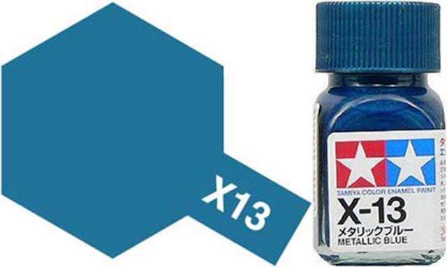 X-13 Metallic Blue - Gloss - Enamel Paint
