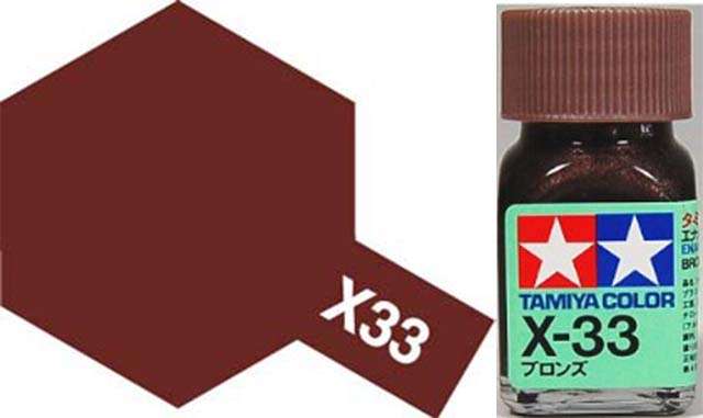X-33 Bronze Gloss Enamel Paint