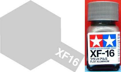 XF-16 Flat Aluminum - Enamel Paint