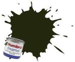 Olive Drab #155 - Matt - Enamel Paint.
