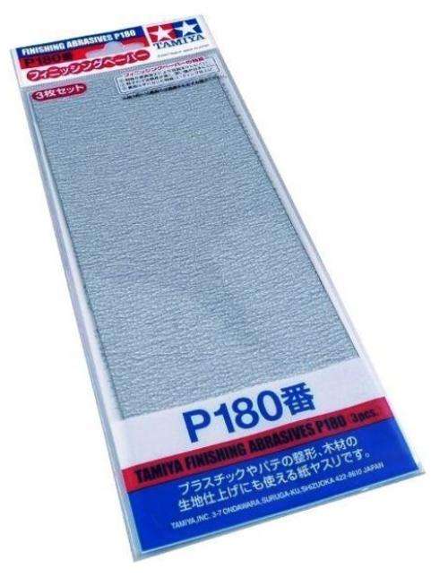 Finishing Abrasives P180 (3 Pieces)