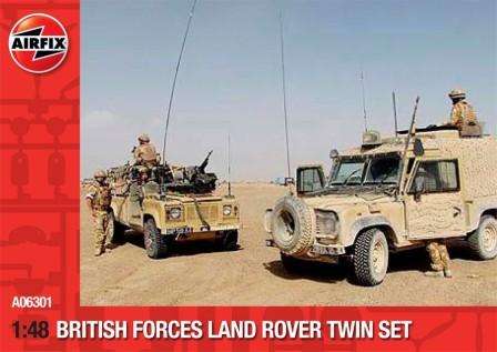 British Forces Land Rover Twin Set
