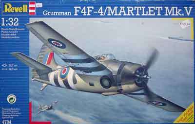 Grumman F4F4 Martlet Mk.V - Scale 1/32 by Revell/Germany.