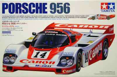 Porsche 956 - Scale 1/24 by Tamiya.
