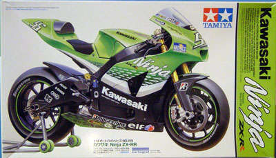 Kawasaki Ninja ZX-RR - Scale 1/12 by Tamiya.