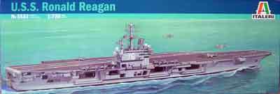 U.S.S. "Ronald Reagan"- Scale 1/720 By Italeri.