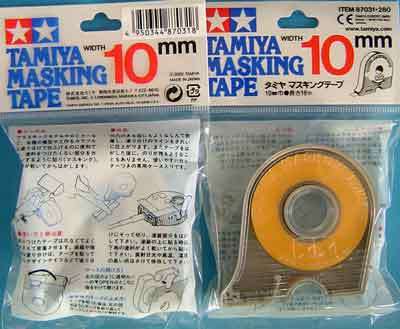 Masking Tape - 10mm Width by Tamiya.