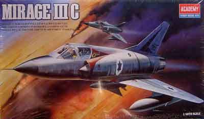 Dassault Mirage III C - Scale 1/48 by Academy.
