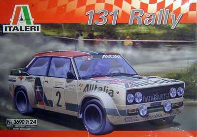 Fiat 131 Rally - Scale 1/24 by italeri.