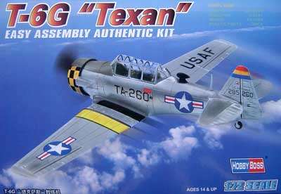 T-6G Texan - Scale 1/72 by Hobby Boss Model.