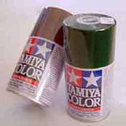 AS-6 Olive Drab  Enamel paint 100ml Spray Paint Can by Tamiya.