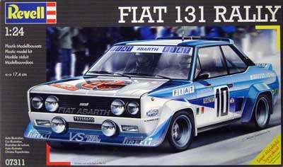 Fiat 131 Rally - Scale - Scale 1/24 by Revell/Germany.