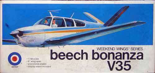 Beech Bonanza V35 - Scale 1/48 by Entex.