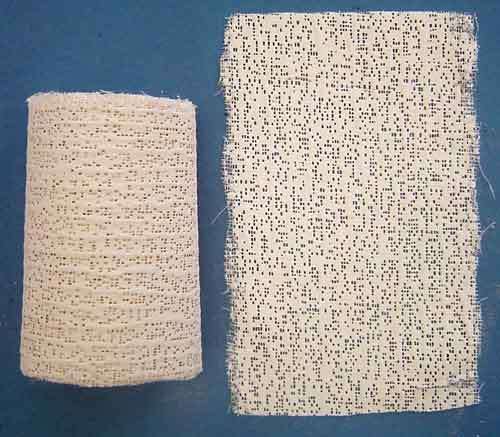 Plaster of Paris Cloth 150mm Wide x 3.5M Roll By Metrix Dimension File.