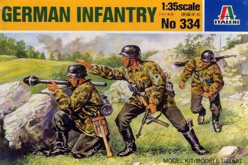 German Infantry - Scale 1/35 By Italeri.