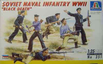 Soviet Naval Infantry WWII.