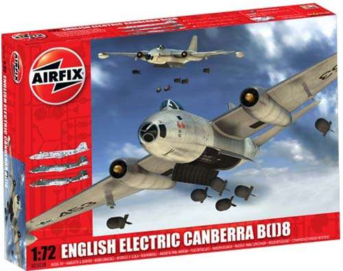 English Electric Canberra B(1)8 - Scale 1/72 By Airfix.