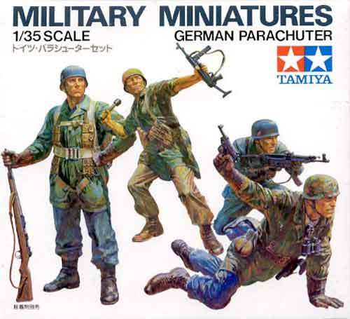 German Paratroopers WWII - Scale 1/35 By Tamiya.