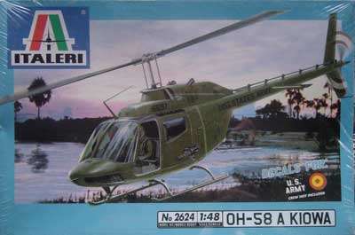 Bell OH-58A "Kiowa" - Scale 1/48 By Italeri.