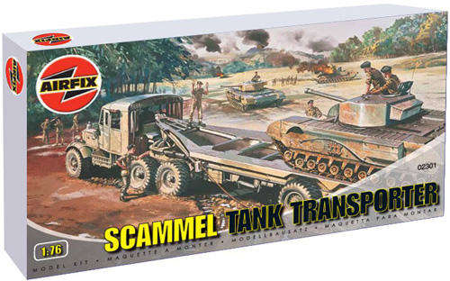 Scammell Tank Transporter - Scale 1/76 By Airfix.