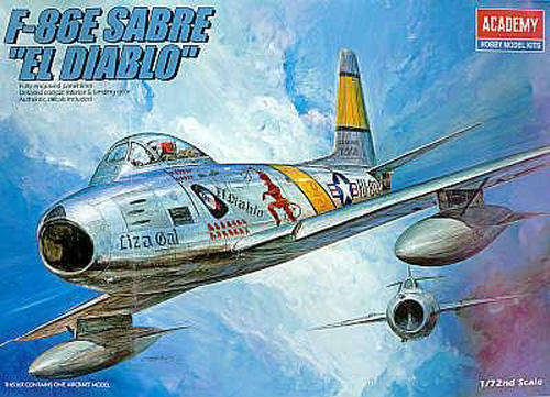F-86E Sabre "El Diablo" - Scale 1/72 By Academy.