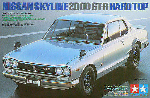 Nissan Skyline 2000 Gt-R Hard Top - Scale 1/24 By Tamiya.
