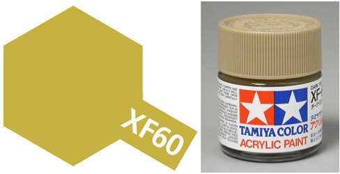 XF-60 Dark Yellow - Matt - Acrylic Paint.