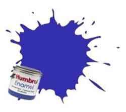 French Blue - Gloss Enamel Paint - 14ml by Humbrol.