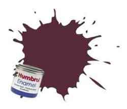 Wine Red - Matt Enamel Paint - 14ml Tinlet By Humbrol.